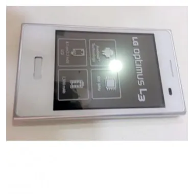 LG Optimus L3 E400 pantalla lcd + táctil blanco premium + m