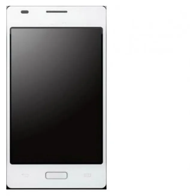 LG Optimus L5 E610 Pantalla lcd + Táctil blanco + Marco premium