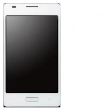 LG Optimus L5 E610 Pantalla lcd + Táctil blanco + Marco premium