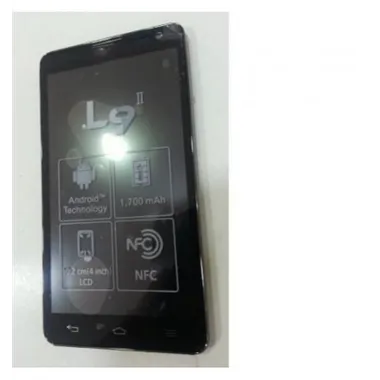 LG Optimus L9 II 2 D605 Pantalla lcd + Táctil negro + Marco 