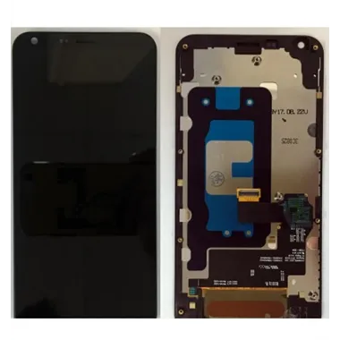 LG Q6 m700a pantalla lcd + tactil negro + marco premium