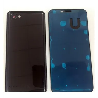 LG Q6 carcasa central + tapa trasera negra