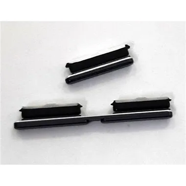 Set 2 botones negros para LG Q60 calidad premium