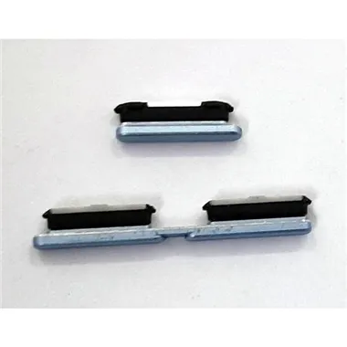 Set 2 botones azules para LG Q60 calidad premium