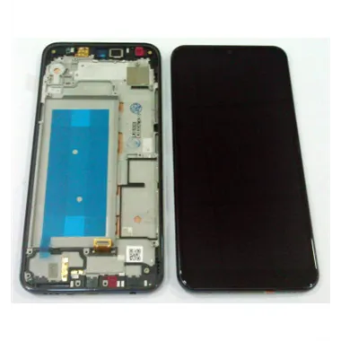 Pantalla LCD para LG K50 Q60 K12 Max mas tactil negro mas marco negro Calidad Premium