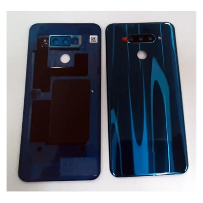 Tapa trasera o tapa bateria azul para LG Q60