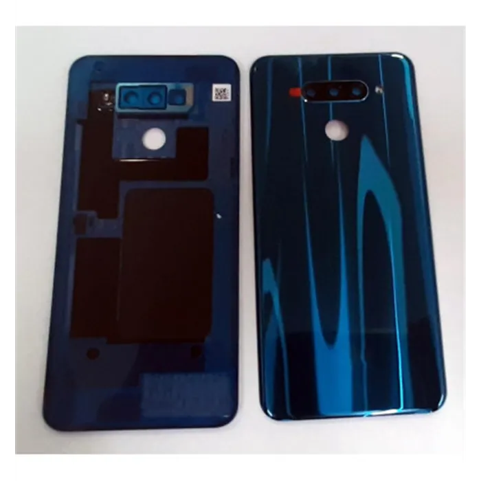 Tapa trasera o tapa bateria azul para LG Q60