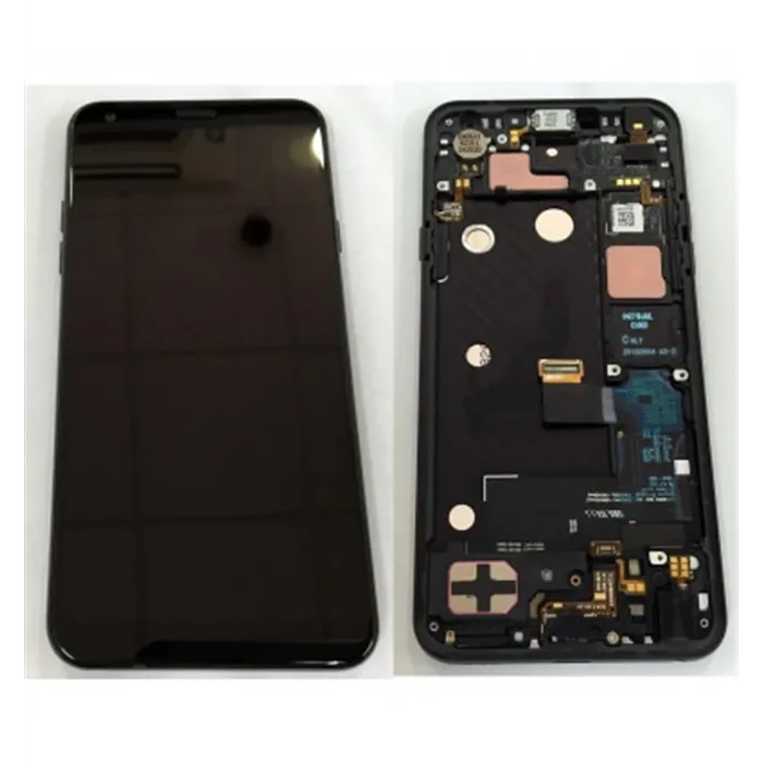 LG Q7 pantalla lcd + tactil negro + marco premium