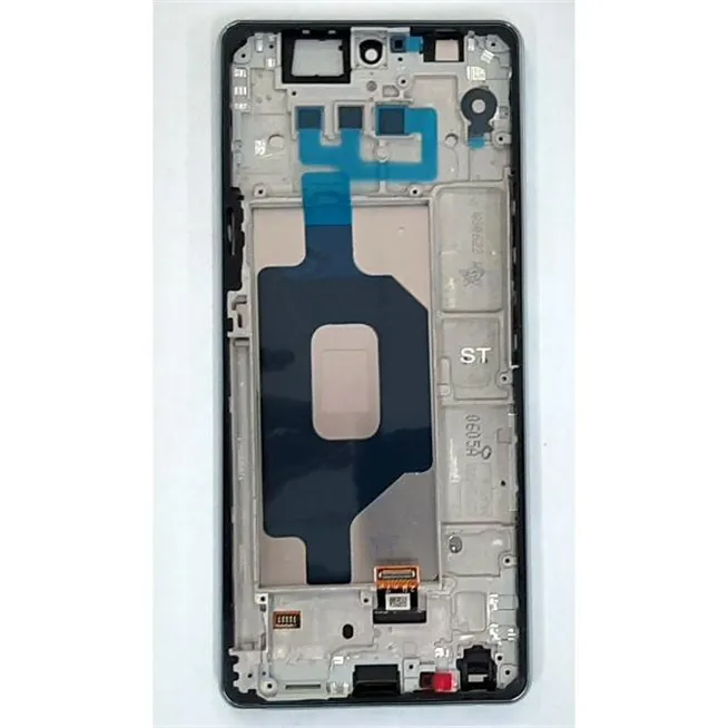 Pantalla lcd para LG stylo 6 LM-Q720TM LMQ730TM Q730TM mas tactil negro mas marco plata calidad premium