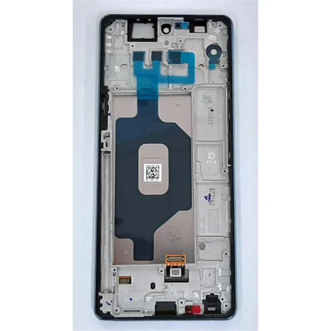Pantalla lcd para LG stylo 6 LM-Q720TM LMQ730TM Q730TM mas tactil negro mas marco azul calidad premium