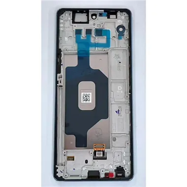 Pantalla lcd para LG stylo 6 LM-Q720TM LMQ730TM Q730TM mas tactil negro mas marco azul calidad premium