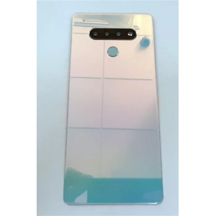 Tapa trasera o tapa bateria blanca para LG Stylo 6 Q730 mas cristal lente