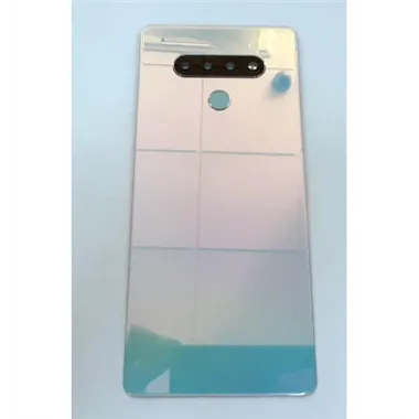 Tapa trasera o tapa bateria blanca para LG Stylo 6 Q730 mas cristal lente