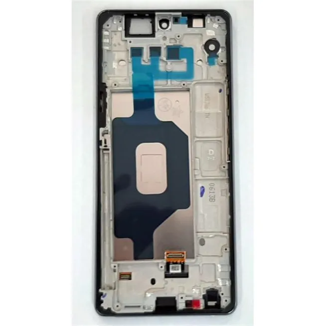 Pantalla lcd para LG stylo 6 LM-Q720TM LMQ730TM Q730TM mas tactil negro mas marco gris calidad premium