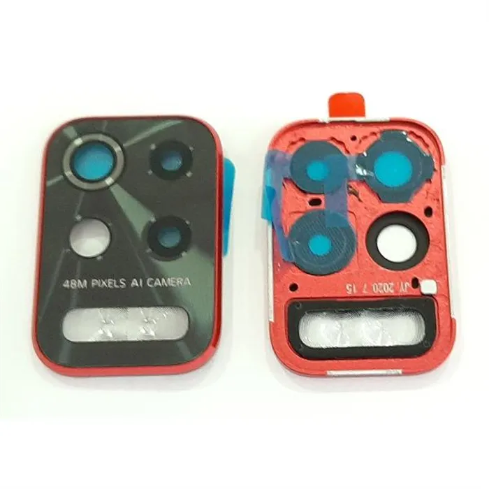 Cubierta camara roja para LG K52 calidad premium