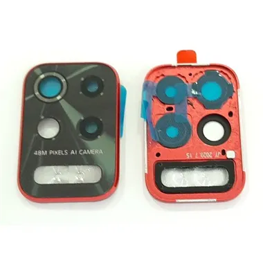 Cubierta camara roja para LG K52 calidad premium