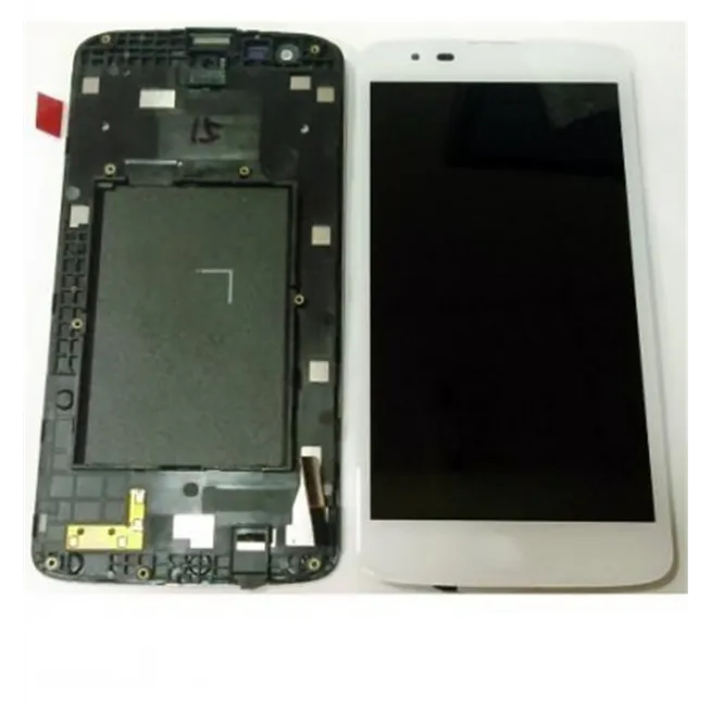 LG Tribute 5 LS675 pantalla lcd + tactil blanco + marco premium