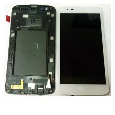LG Tribute 5 LS675 pantalla lcd + tactil blanco + marco premium