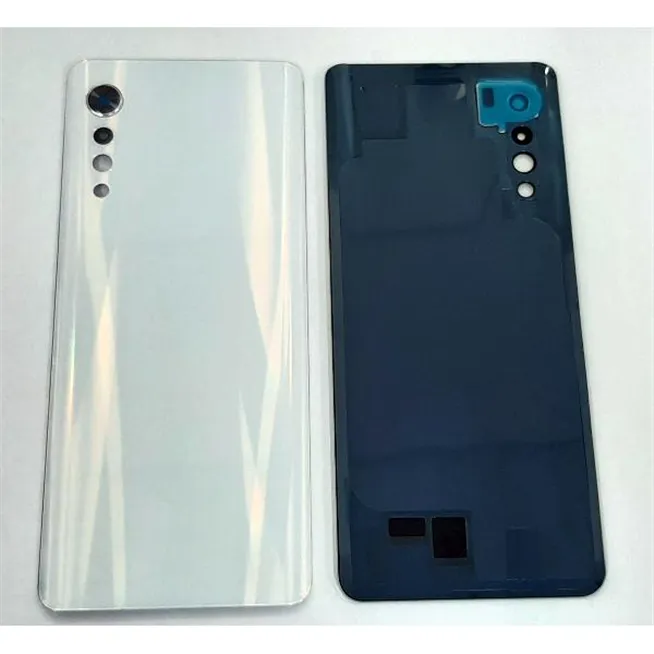 Tapa trasera o tapa bateria blanca para LG Velvet 4G 5G mas cubierta camara