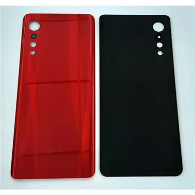 Tapa trasera o tapa bateria roja para LG Velvet