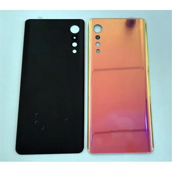 Tapa trasera o tapa bateria rosa para LG Velvet