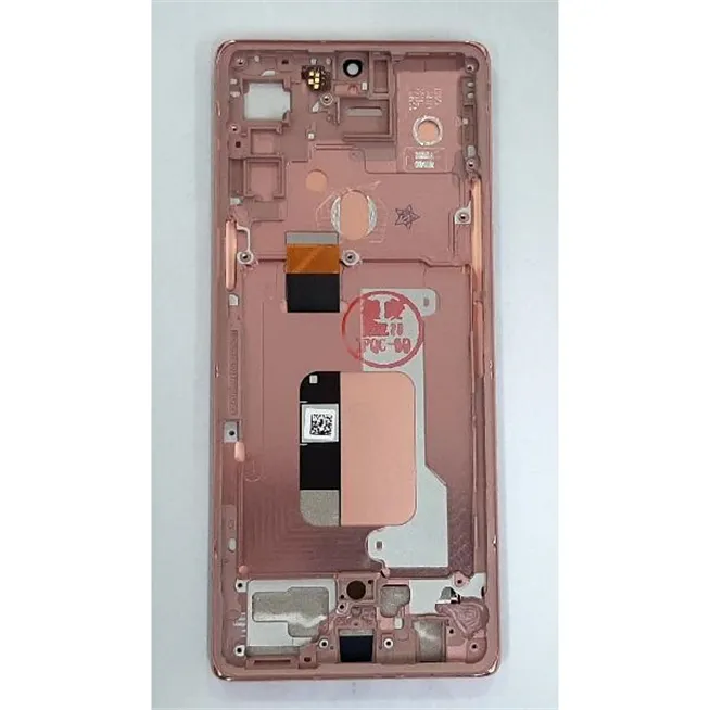 Pantalla lcd para LG Velvet mas tactil negro mas marco rosa calidad premium