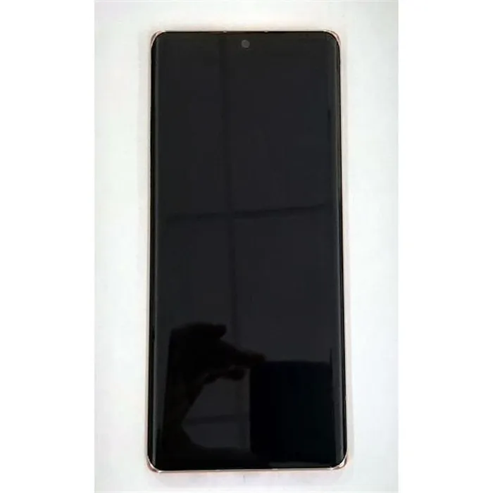 Pantalla lcd para LG Velvet mas tactil negro mas marco rosa calidad premium