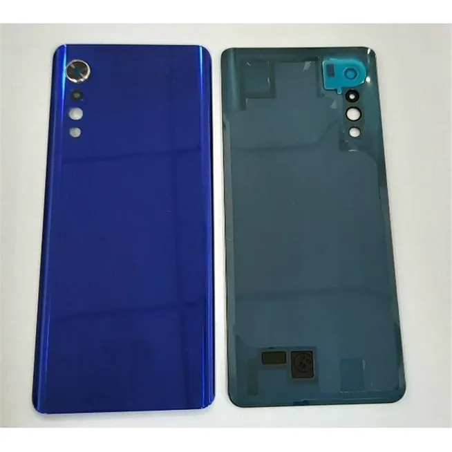 Tapa trasera o tapa bateria azul para LG Velvet 4G 5G mas cubierta camara