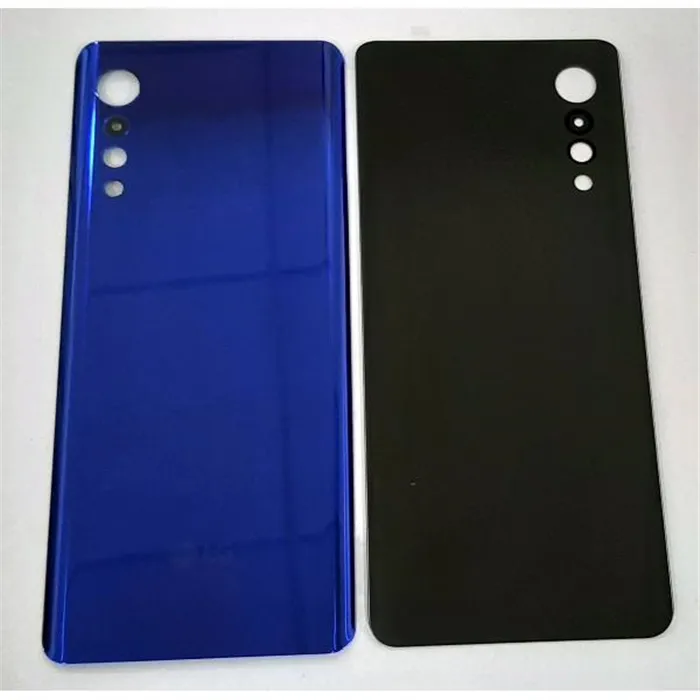 Tapa trasera o tapa bateria azul para LG Velvet