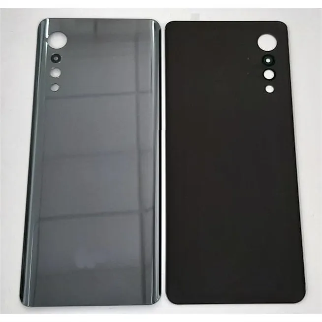 Tapa trasera o tapa bateria negra para LG Velvet