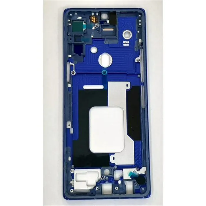 Carcasa central o marco azul para LG Velvet calidad premium