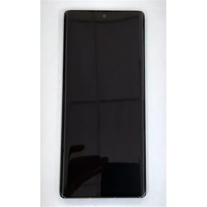 Pantalla lcd para LG Velvet mas tactil negro mas marco gris calidad premium