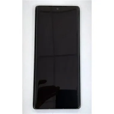 Pantalla lcd para LG Velvet mas tactil negro mas marco gris calidad premium