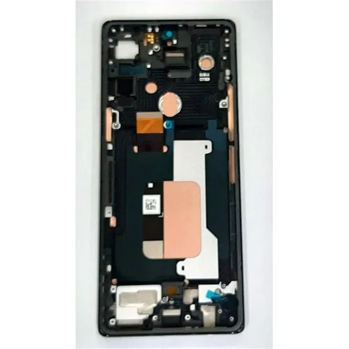 Pantalla lcd para LG Velvet mas tactil negro mas marco negro calidad premium