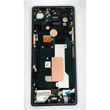 Pantalla lcd para LG Velvet mas tactil negro mas marco negro calidad premium