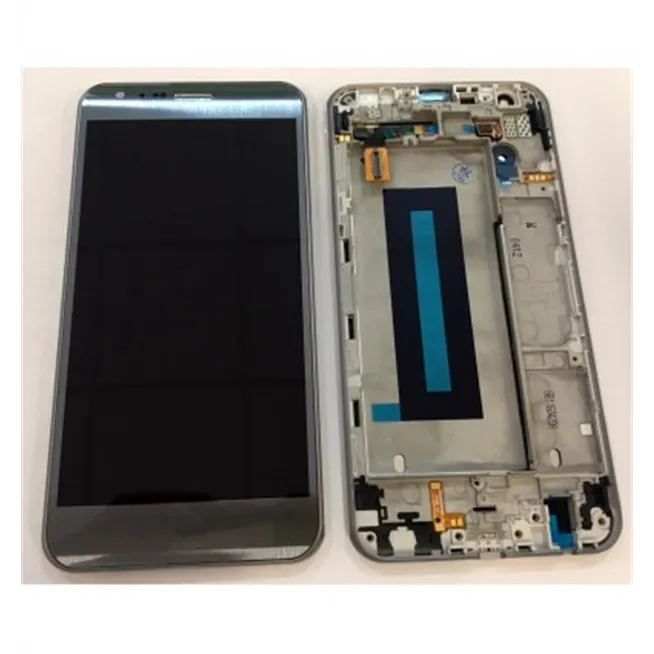 LG X Cam K580 pantalla lcd + tactil gris + marco premium