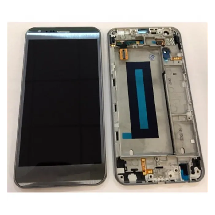 LG X Cam K580 pantalla lcd + tactil gris + marco premium