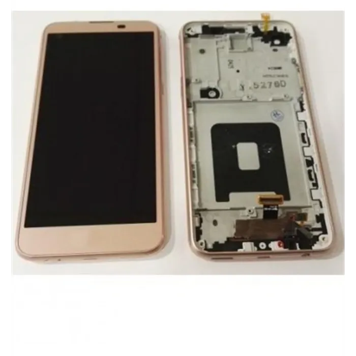 LG X Screen k500N K500H pantalla tactil + LCD + marco rosa o