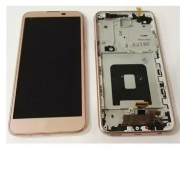 LG X Screen k500N K500H pantalla tactil + LCD + marco rosa o