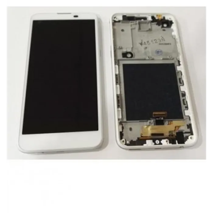 LG X Screen k500N K500H pantalla tactil + LCD + marco blanco