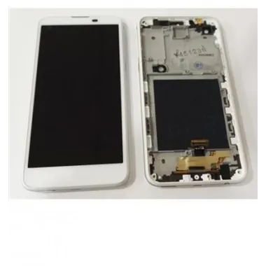 LG X Screen k500N K500H pantalla tactil + LCD + marco blanco