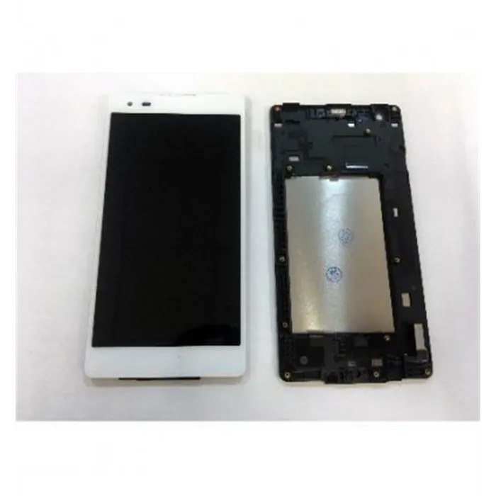 LG X Style K200 pantalla lcd + tactil blanco + marco origina