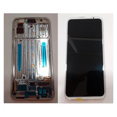 Meizu 16S pantalla lcd + tactil blanco + marco plata