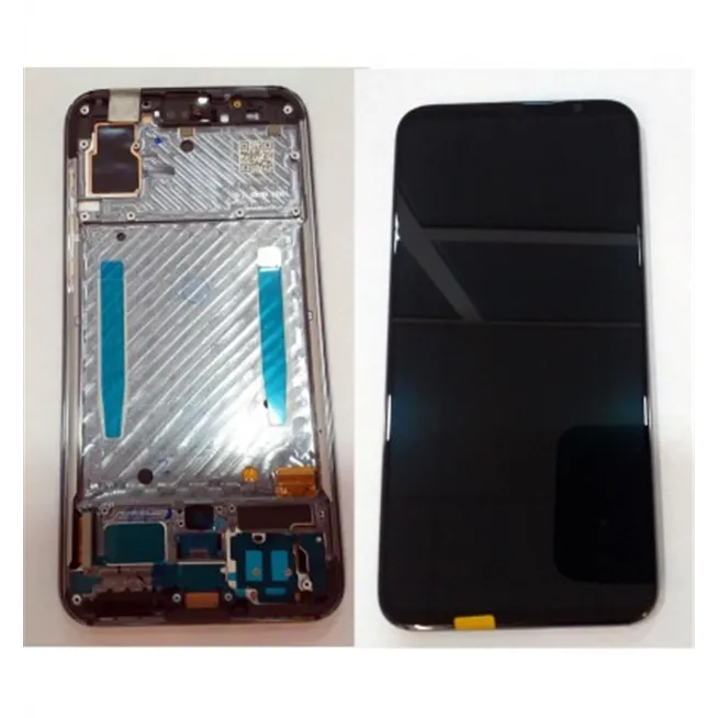 Meizu 16S pantalla lcd + tactil negro + marco gris