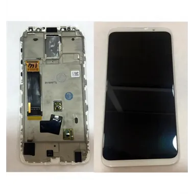 Meizu 16X pantalla lcd + tactil blanco + marco blanco