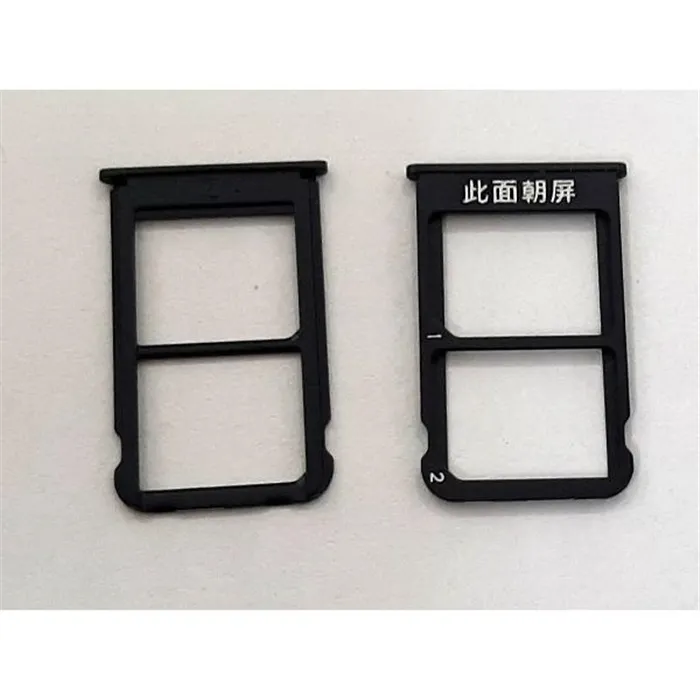 Soporte o bandeja sim negra para Meizu 16X calidad premium