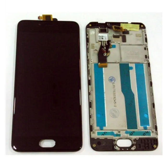 Meizu Meilan M5S 5S pantalla lcd + tactil negro + marco premium