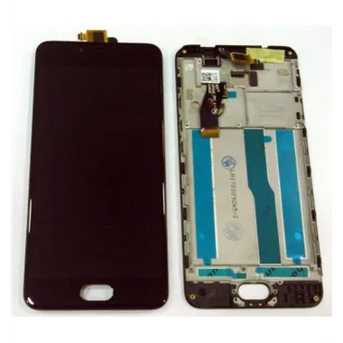 Meizu Meilan M5S 5S pantalla lcd + tactil negro + marco premium