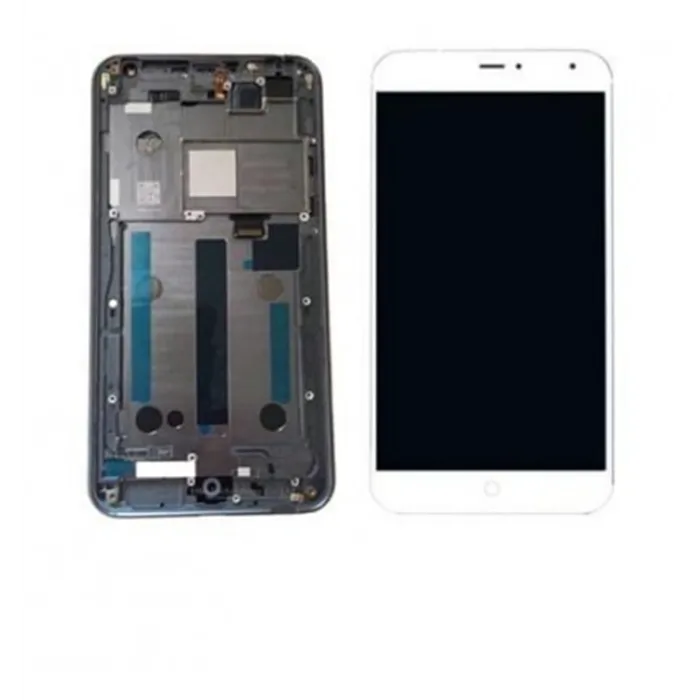 Meizu MX4 pantalla lcd + táctil blanco + marco premium