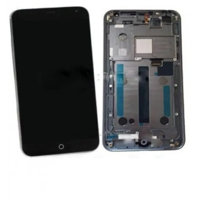 Meizu MX4 pantalla lcd + táctil negro + marco premium